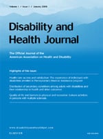 Disability and Health Journal 