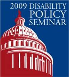 Disability Policy Seminar 2009 logo
