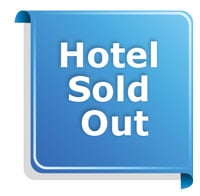 special note: hotel sold out