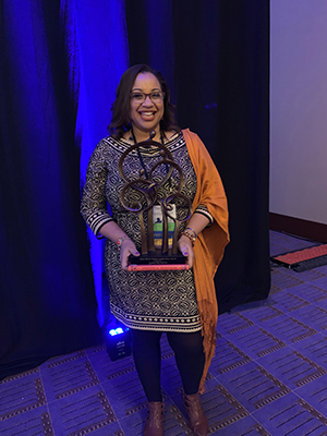 CIDD LEND Faculty, Djenne-amal Morris was honored with the 2019 EHDI Family Leadership Award.