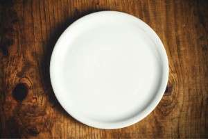Image of a white plate