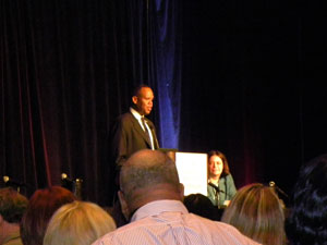 Kareem Dale, Special Assistant to the President for Disability Policy, opens the 2009 DPS.