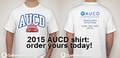 The 2015 AUCD t-shirt will be available to order from Custom Ink beginning March 4th