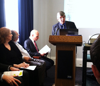 Dr. Antosh speaks at the Congressional Autism Caucus Briefing on April 23, 2015