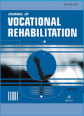 Cover page for the Journal of Vocational Rehabilitation