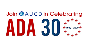 Join AUCD in celebrating ADA 30