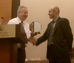 Dr. Dan Baker Receives Award