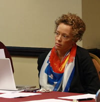 Jody Pirtle, CTIIS Chair, at the 2013 CTIIS meeting.