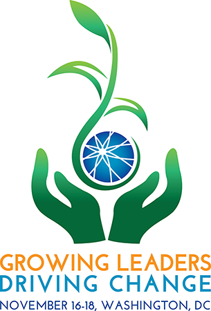 event logo: hands holding a plant growing out of the aucd logo 
