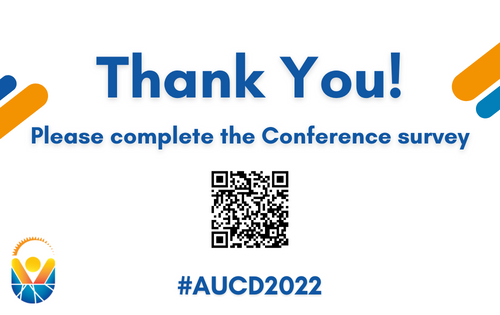 Thank you for attending the AUCD 2022 Conference!