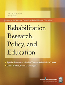 New Publications from Heike Boeltzig-Brown in Rehabilitation Research, Policy, and Education (MA UCEDD/LEND)