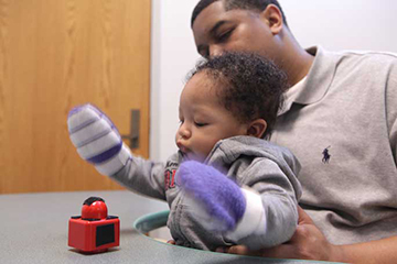Vanderbilt Kennedy Center (TN UCEDD, LEND, IDDRC) Investigator Says 'Sticky Mittens' Offer Clues to Infant Development