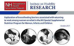 NH Occupational Health Surveillance Program Releases Report on Barriers to Breastfeeding (NH UCEDD/LEND)