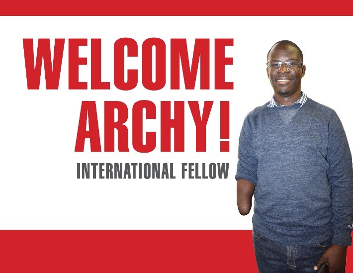 PFP-IDE Fellow Archy Gomba at the Center for Disabilities and Development, Iowa City