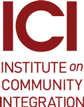 Wordmark for the Institute on Community Integration.