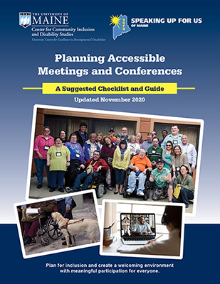 Planning Accessible Meetings and Conferences cover image