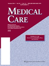 Special Issue of Medical Care Highlights Health Disparities at the Intersection of Disability, Race and Ethnicity