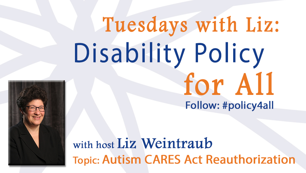 Tuesdays with Liz: Autism CARES Act Reauthorization