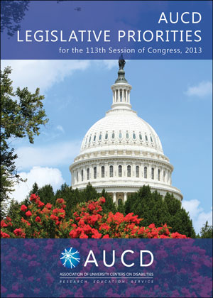 AUCD Legislative Priorities: 113th Congress