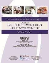 UCEDD Self-Determination Self-Assessment Checklist