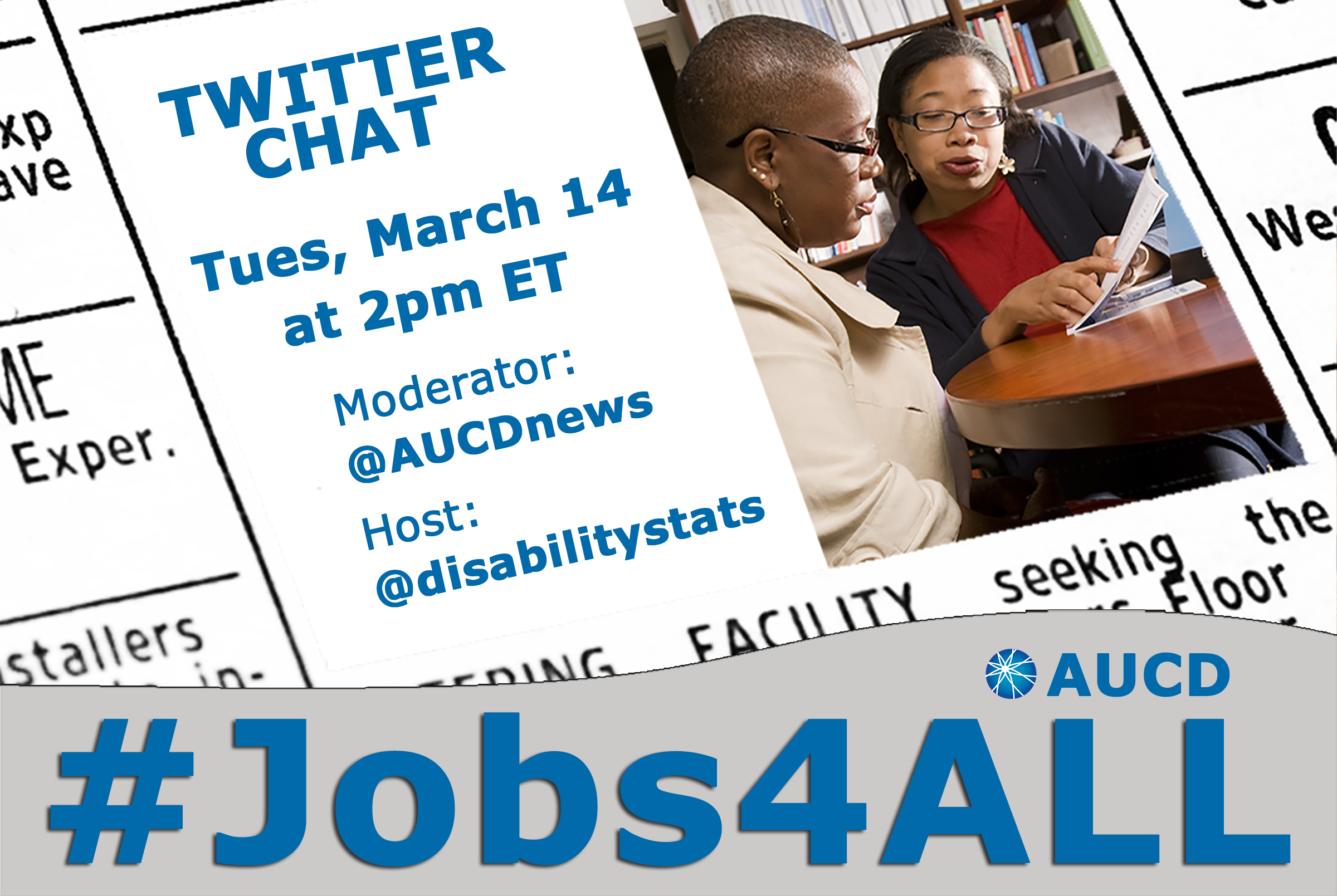 #Jobs4ALL Twitter Chat: Disability Employment Statistics