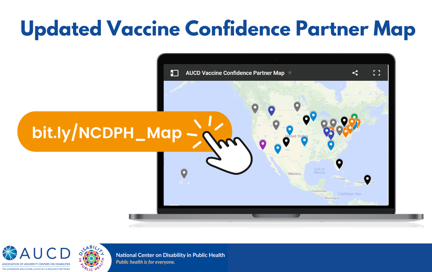 Updated Vaccine Confidence Partner Map bit.ly/NCDPH_Map