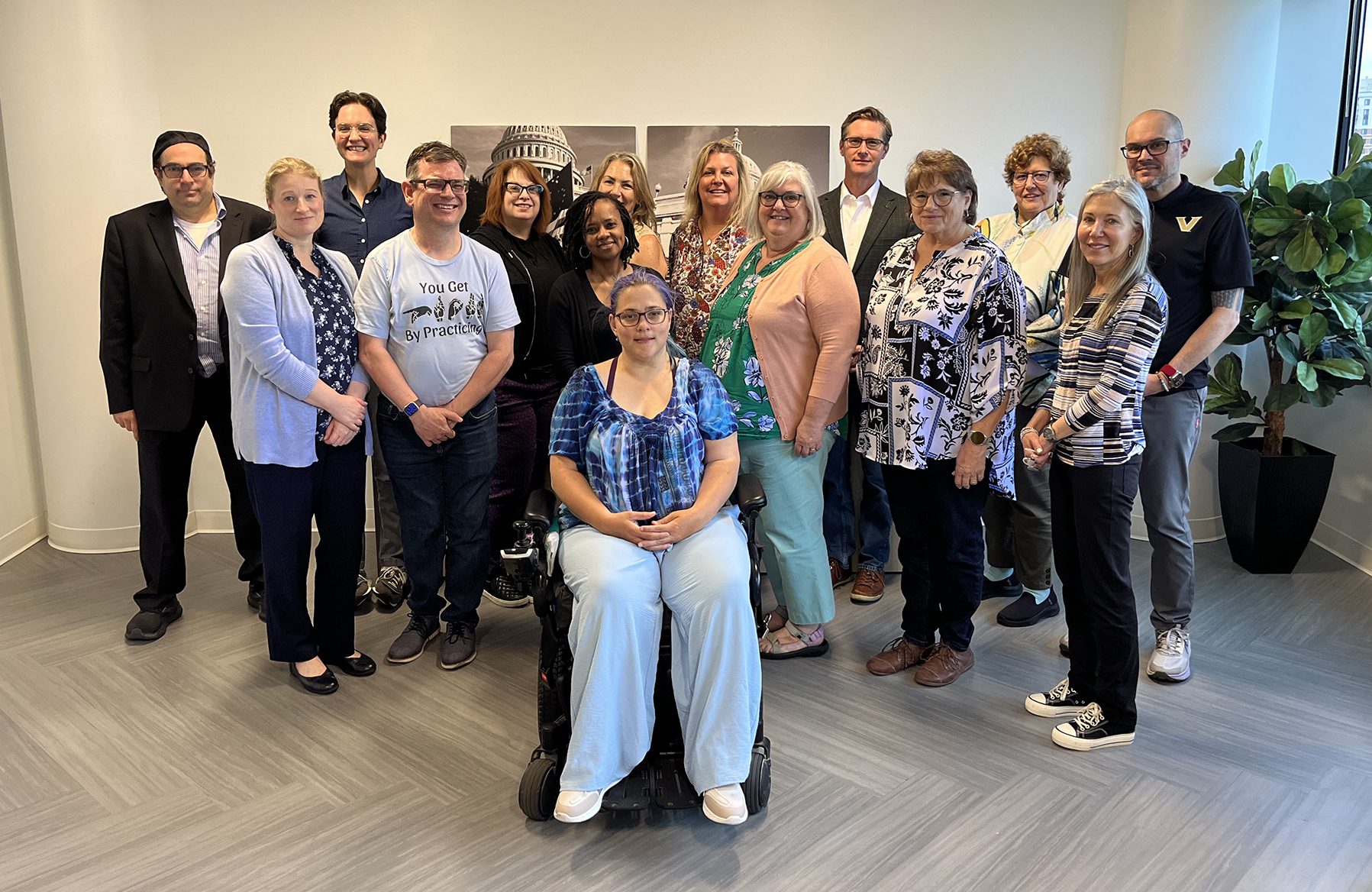 2025 AUCD Board of Directors group photo.
