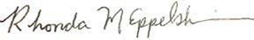 Rhonda Eppelsheimer Signature