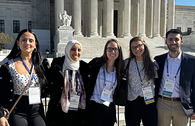 Emerging Leaders on standing in front of the US Capito