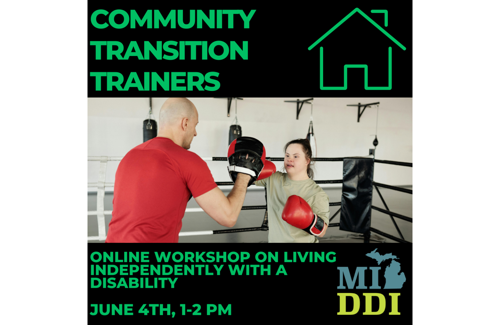 MI-DDI Webinar: Community Transition Trainer Presentation