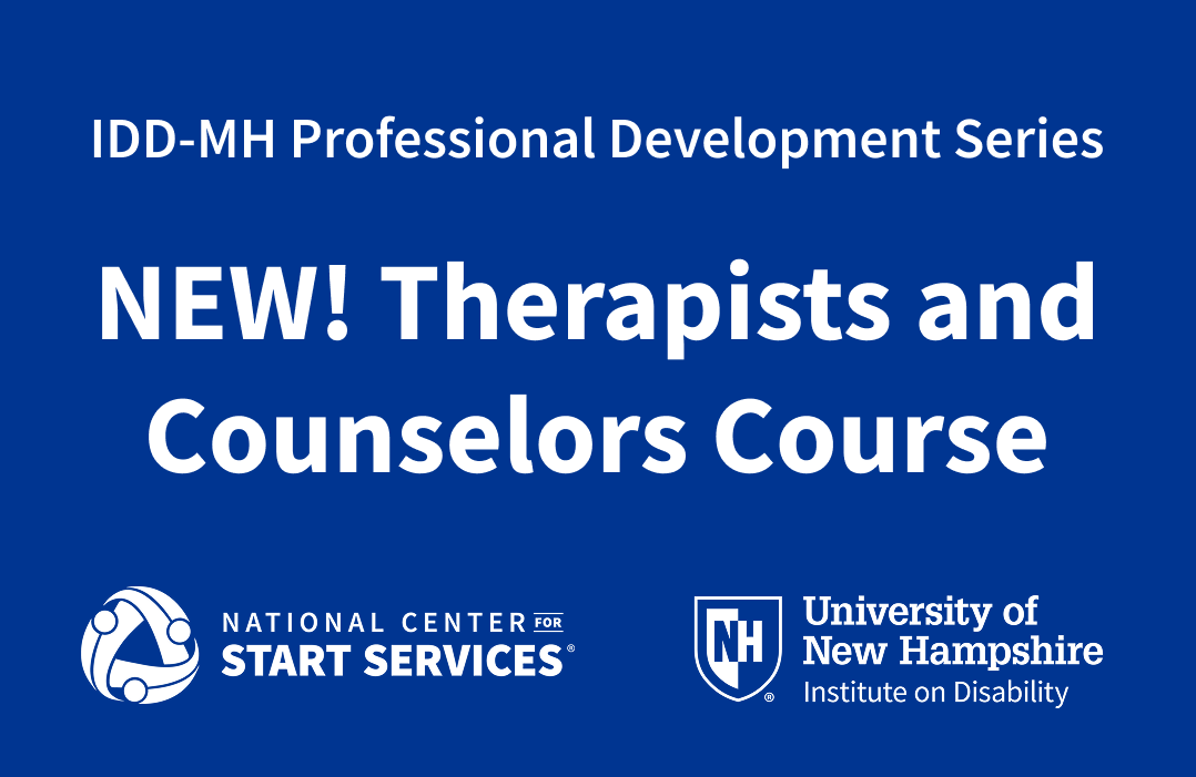 IDD-MH Professional Development Series 