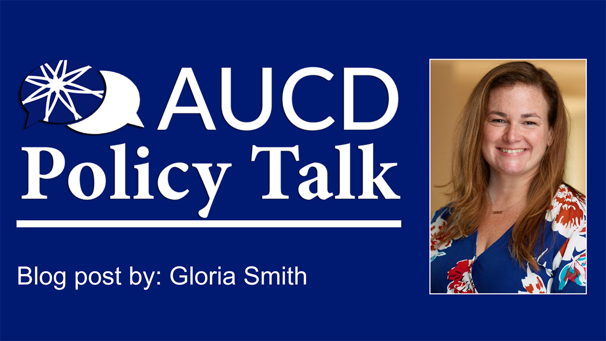 AUCD Policy Talk - Gloria Smith