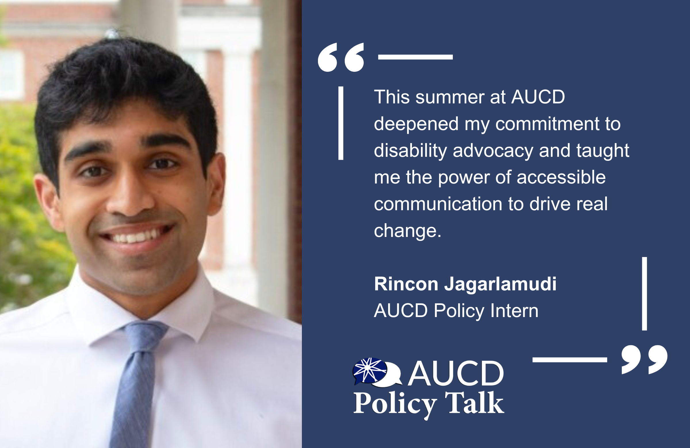 AUCD Policy Talk: My Summer at AUCD