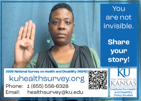 The 2026 National Survey on Health and Disability (NSHD) is Open!