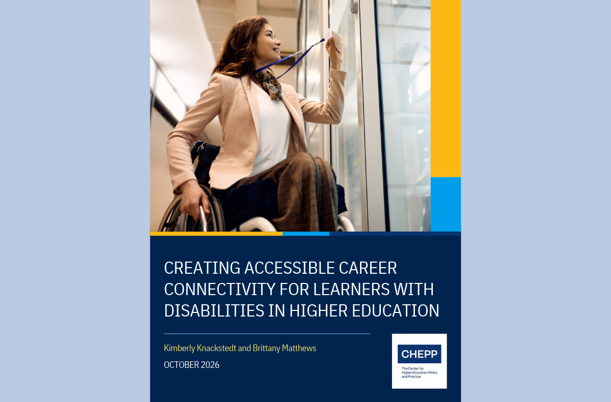 Creating Accessible Career Connectivity for Learners with Disabilities in Higher Education