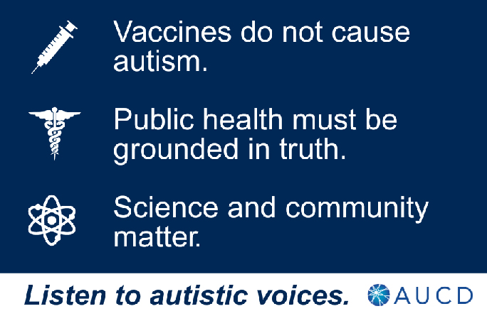Leading Autism and Disability Organizations Statement on CDC’s Vaccines and Autism Page