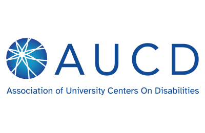 Image of a globe with a burst of lines. Text: AUCD Association of University Centers on Disabilities